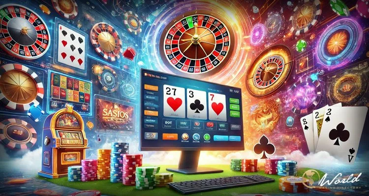 Panel de pagos y movimientos en casino